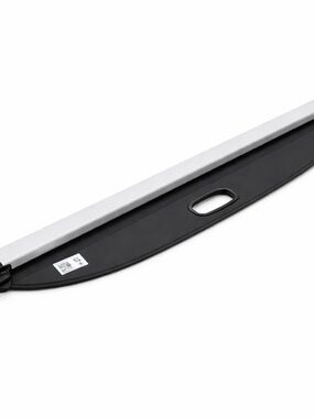 Retractable Cargo Cover - Black and Silver